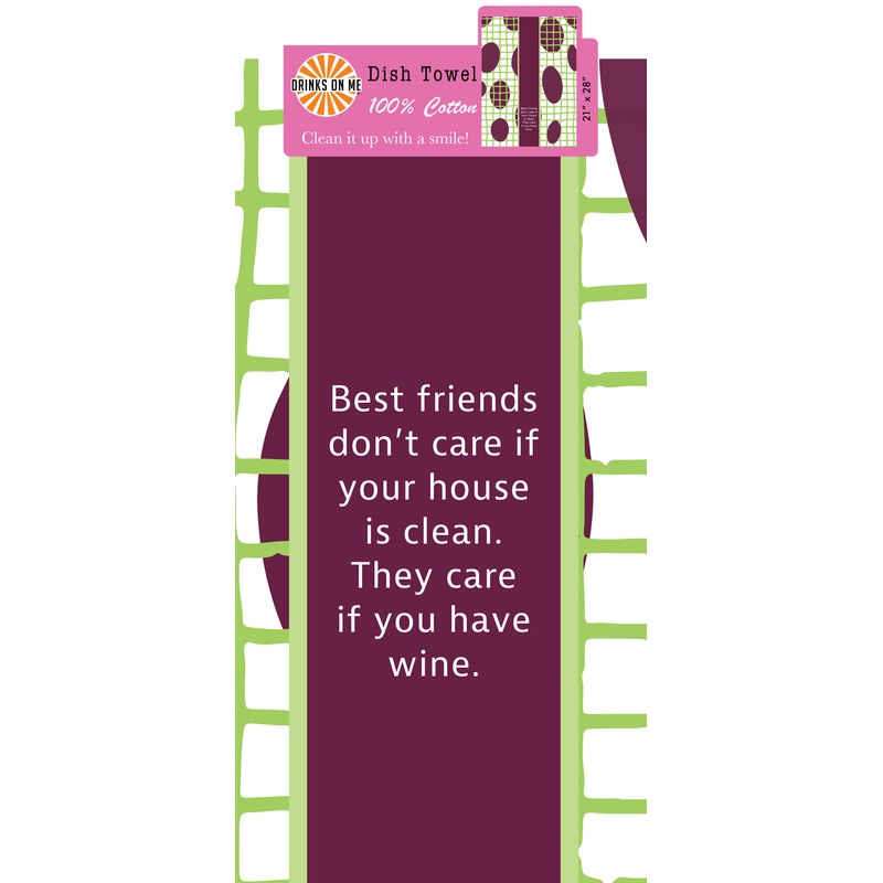 Best Friends Dish Towel