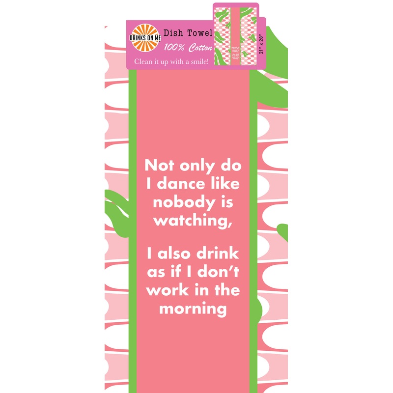 Don`t work in Morning Dish Towel