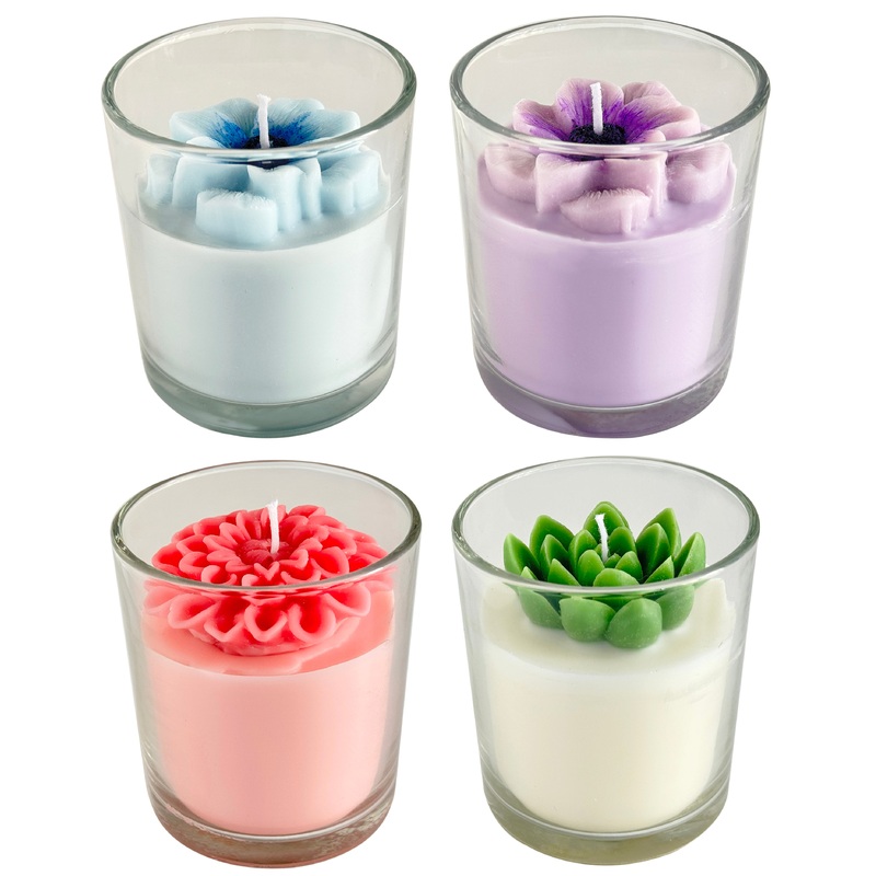 Flower Market Art Candle 10 oz