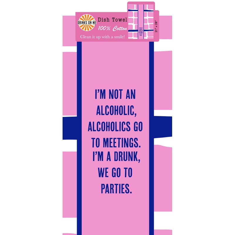 Go to Parties Dish Towel