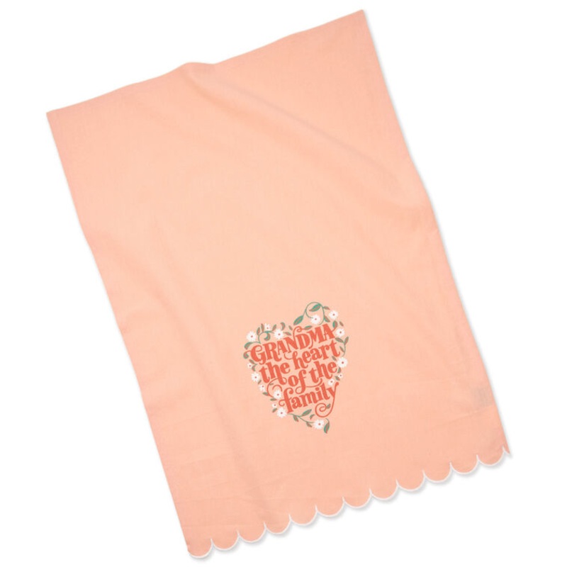 Grandma Heart of the Home Tea Towel, 18x26