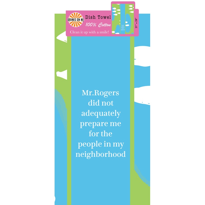 Mr Rogers Dish Towel