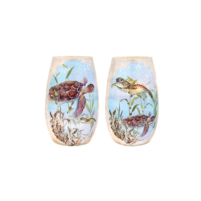Sea Turtles Small Vase