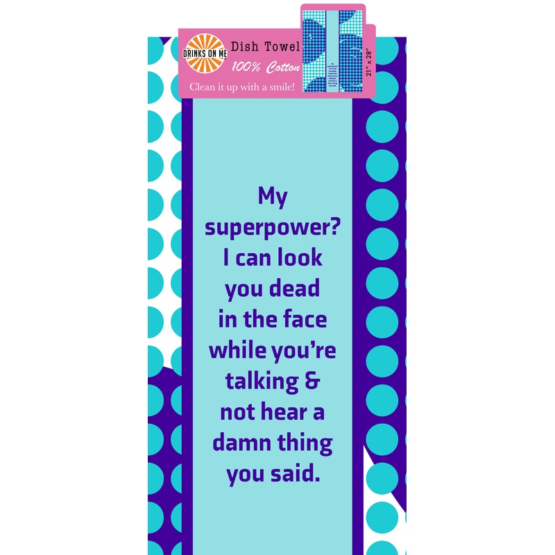 Superpower Dish Towel