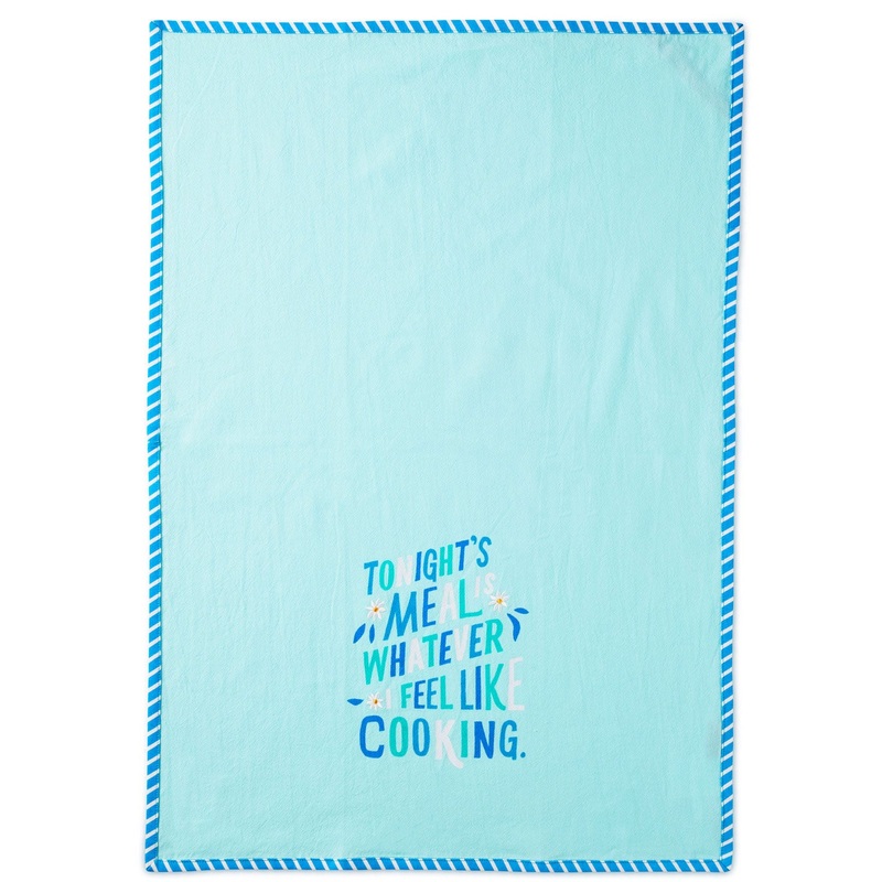 Tonight's Meal Tea Towel, 18x26