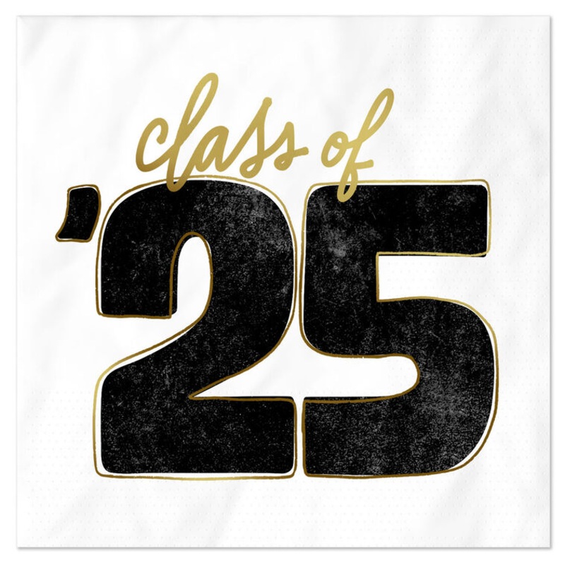 Class of '25 Graduation Cocktail Napkins, Pack of 20