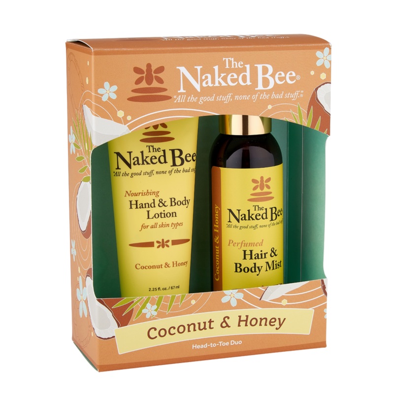 Coconut & Honey Head-to-Toe Duo Gift Set
