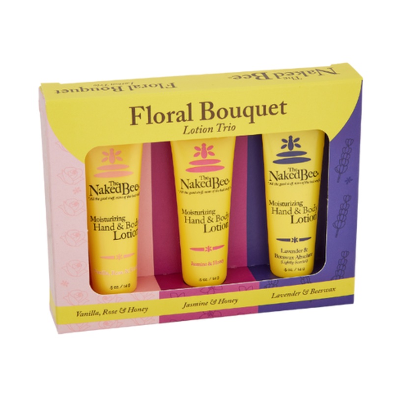 Floral Bouquet Lotion Trio
