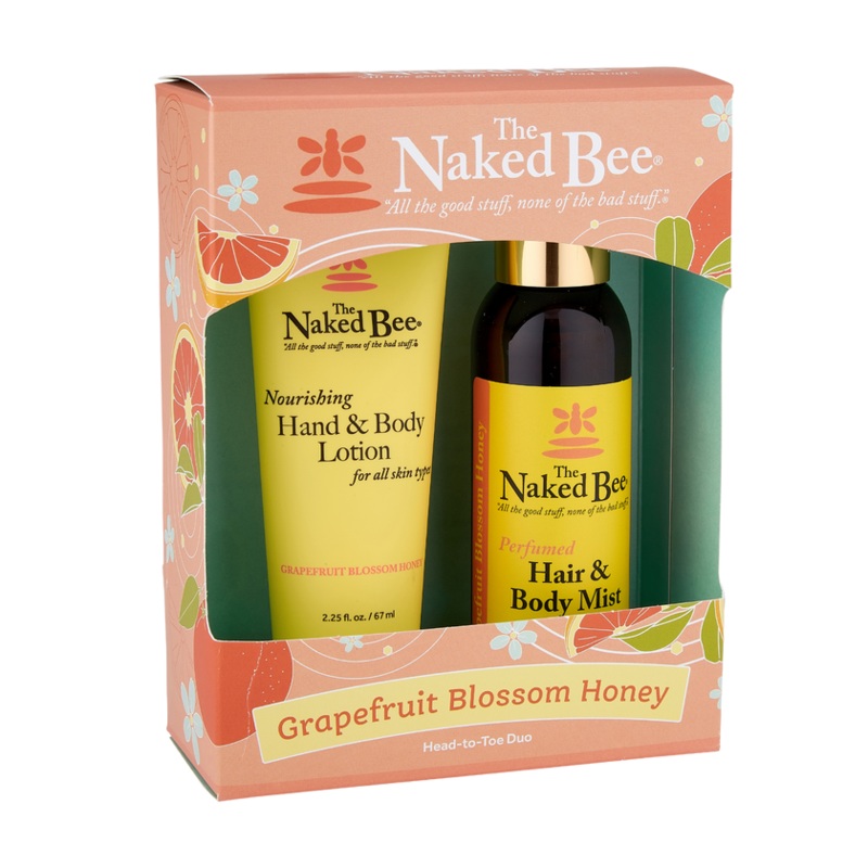 Grapefruit Honey Head-to-Toe Duo Gift Set