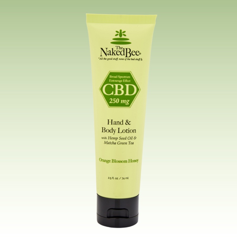 Orange Blossom Honey Broad Spectrum CBD Hand & Body Lotion 2.5 oz