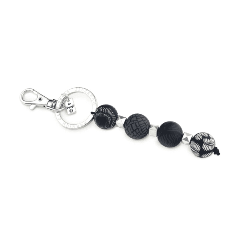 Midnight Palm 4-Ball Keychain