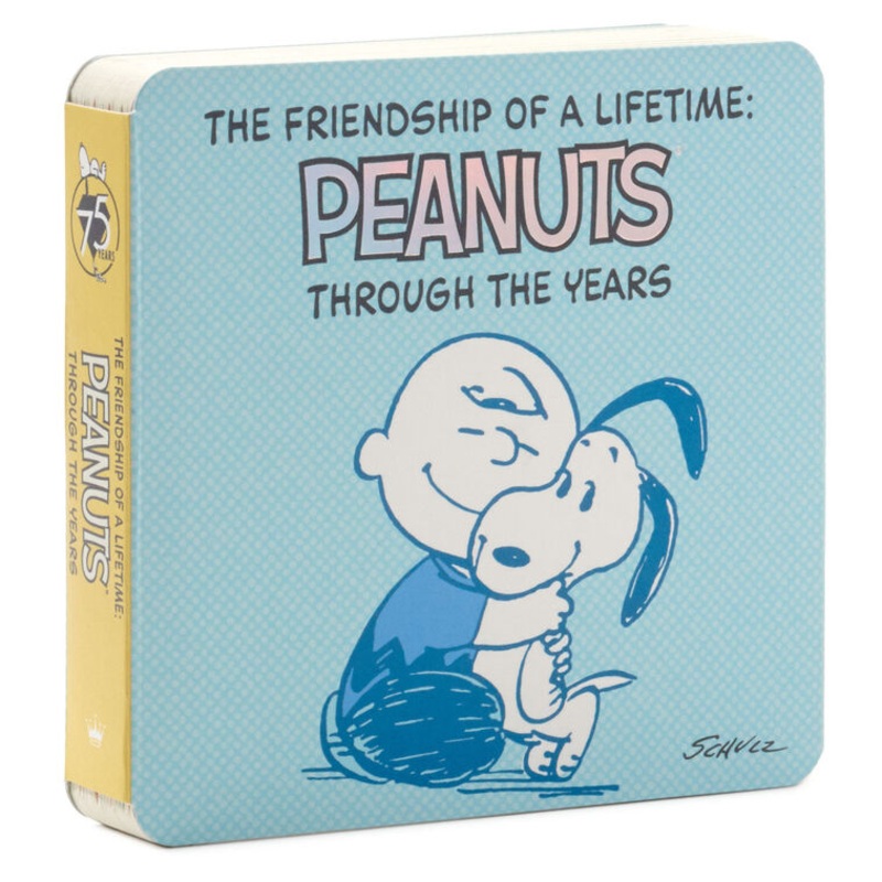 Peanuts 75th Anniversary Friendship of a Lifetime Coaster Book