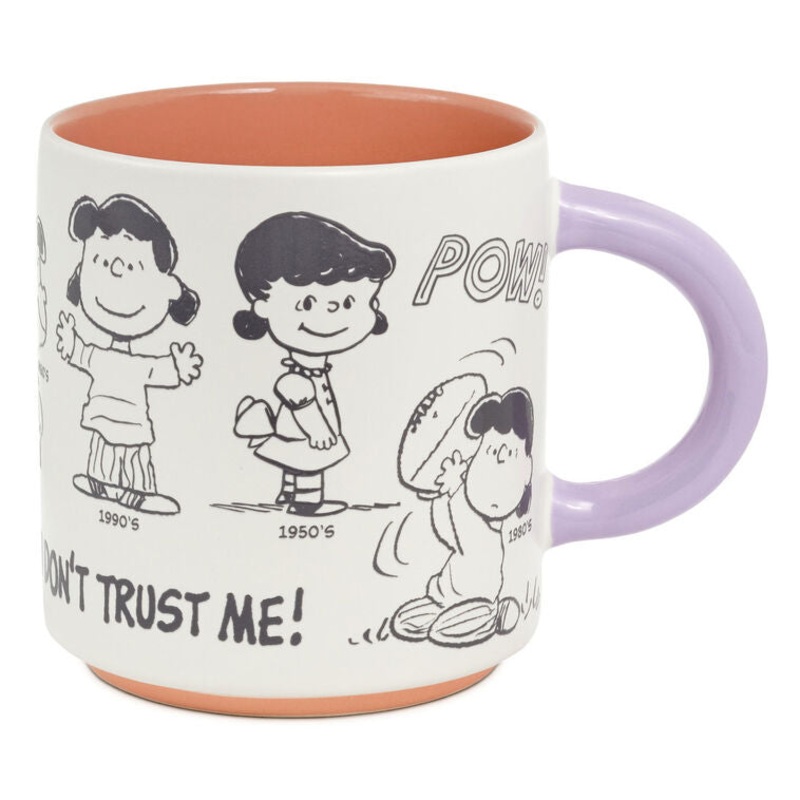 Peanuts 75th Anniversary Lucy Through the Decades Mug, 17.5 oz.