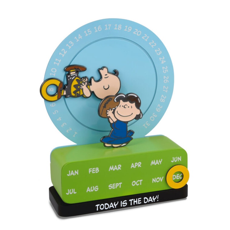 Peanuts Charlie Brown and Lucy Magnetic Perpetual Calendar
