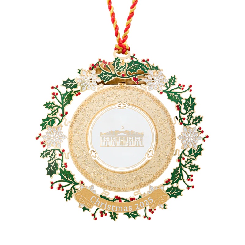 White House Ornament 2025