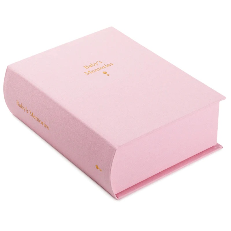 Baby's Memories Pink Memory Box