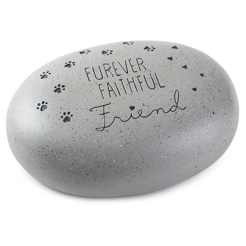 Furever Faithful Friend Memorial Garden Stone