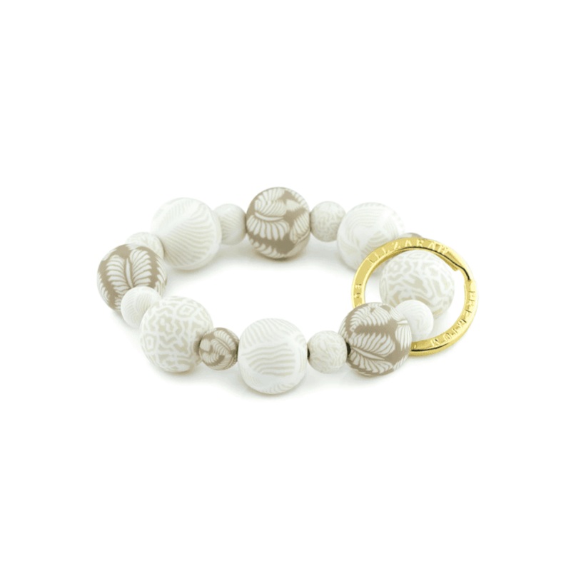 Ivory Palm Wrist Keychain