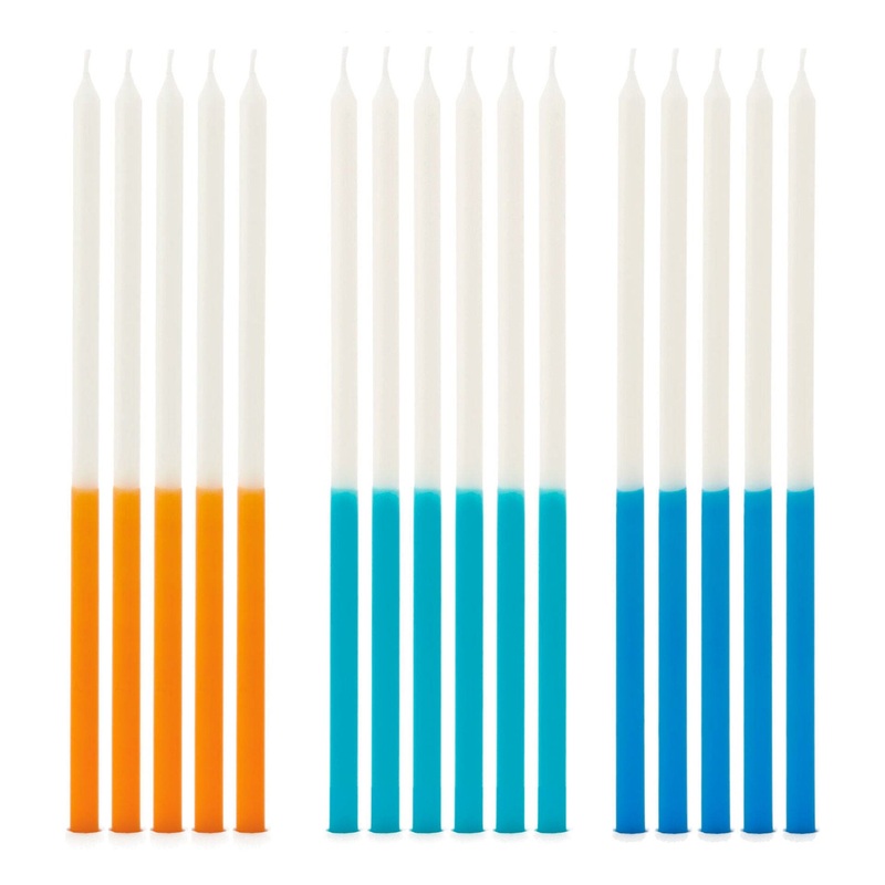 Two-Toned Tall Cake Candles