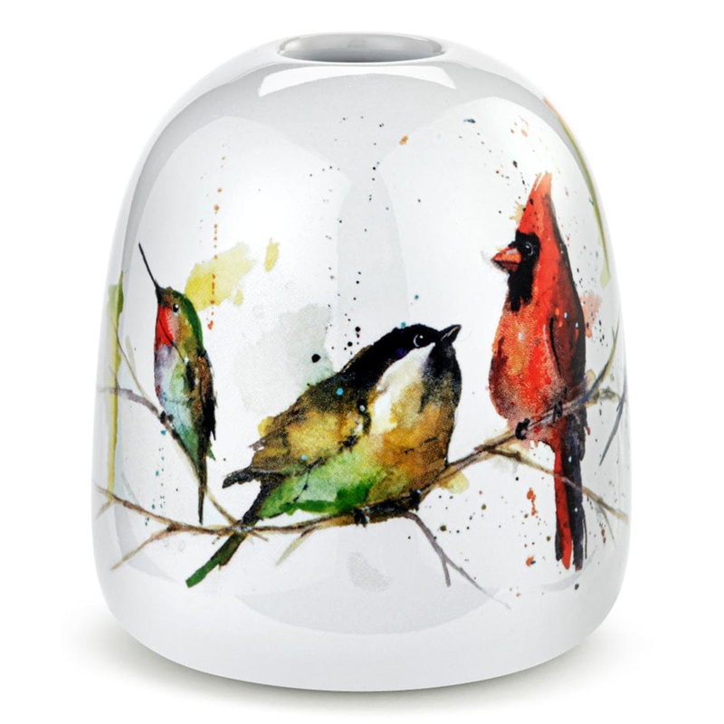 Bud Vase - Little Birds