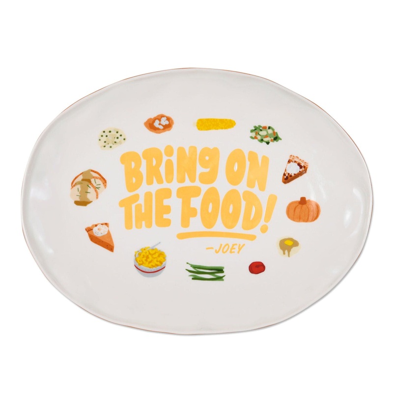 Friends Bring On the Food Serving Platter