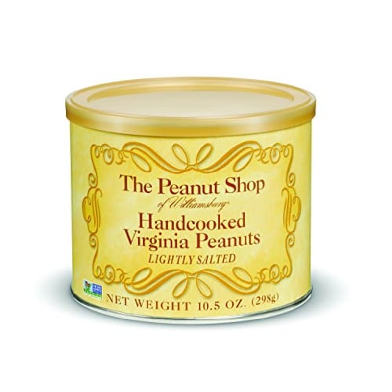 Handcooked Virginia Peanuts Lightly Salted 10.5 oz Can