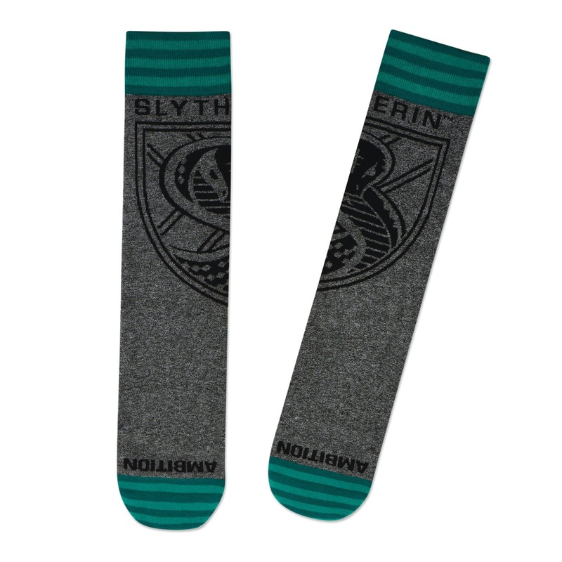 Harry Potter Slytherin House Crest Crew Socks