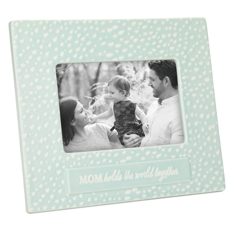 Mom Holds the World Together Picture Frame, 4x6