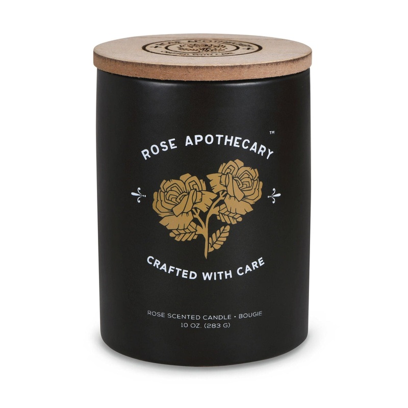 Schitt's Creek Rose Apothecary Rose-Scented Jar Candle, 10 oz.