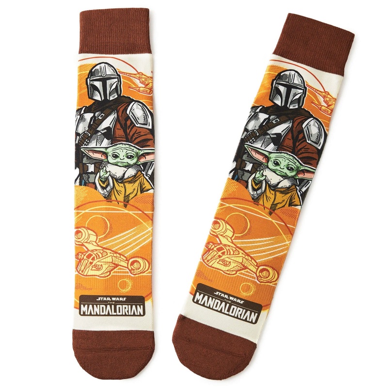 Star Wars: The Mandalorian and Grogu Novelty Crew Socks