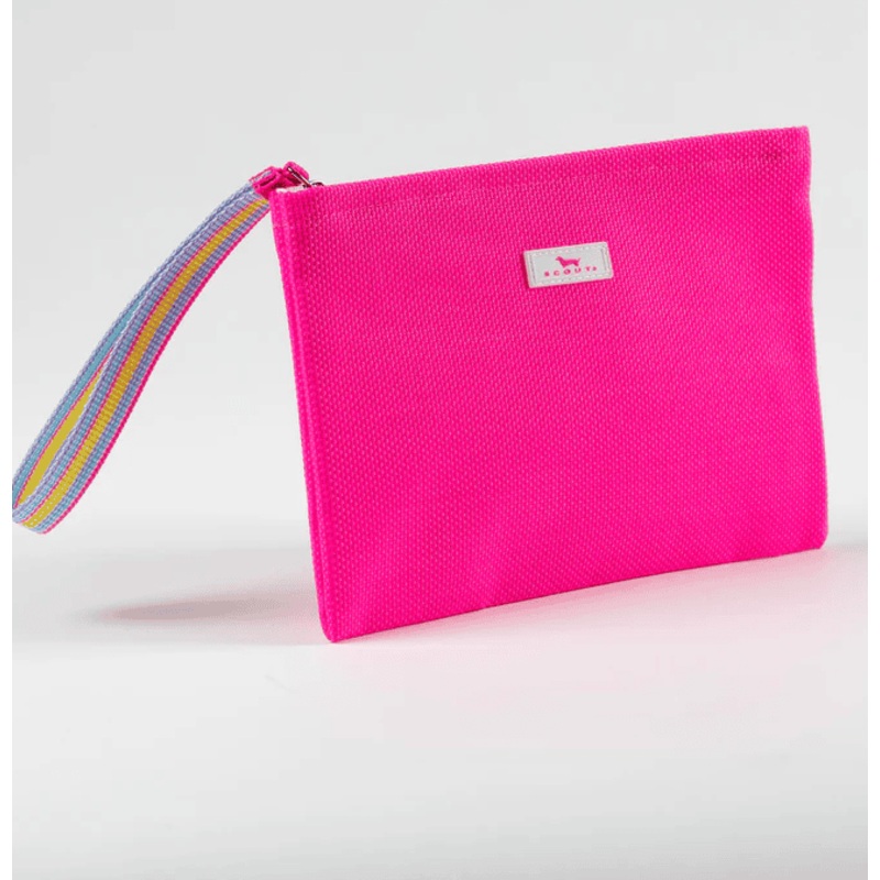 Cabana Clutch - Neon Pink
