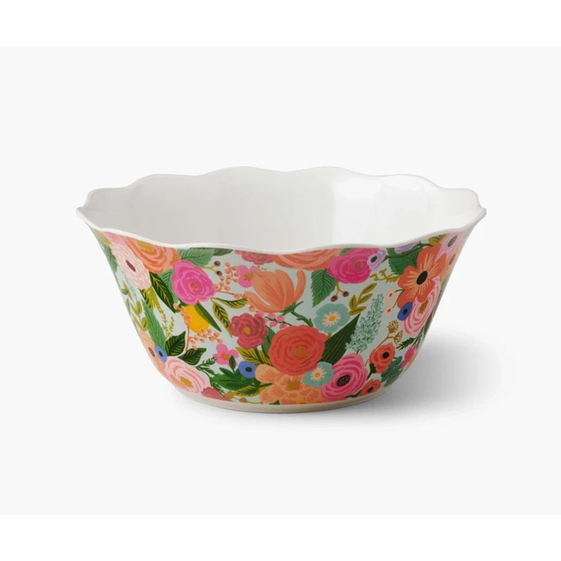 Melamine Serving Bowl - Garden Party