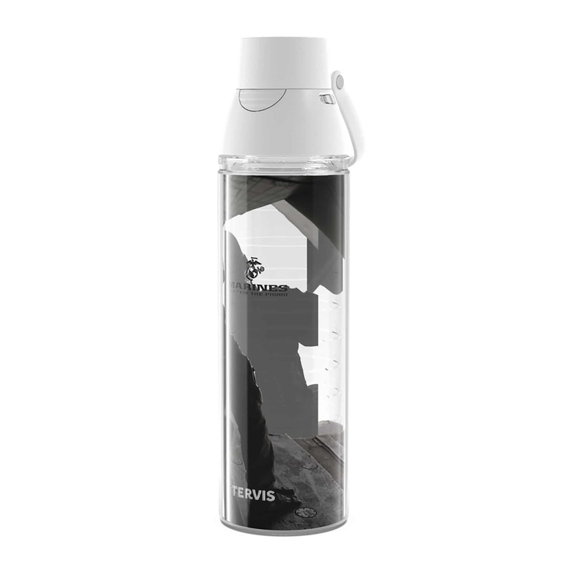 Marines Air Delivery Double Walled Insulated Travel Tumbler, Classic - 24oz