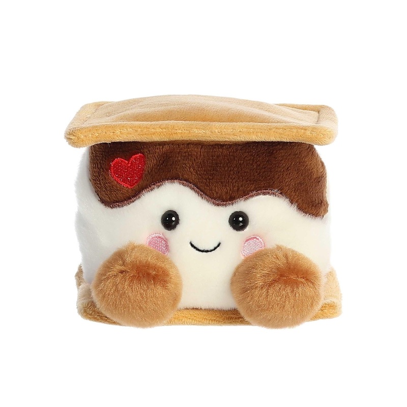 Fudgey Heart S'more - Palm Pals
