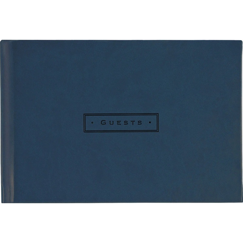 Guest Book Midnight Black