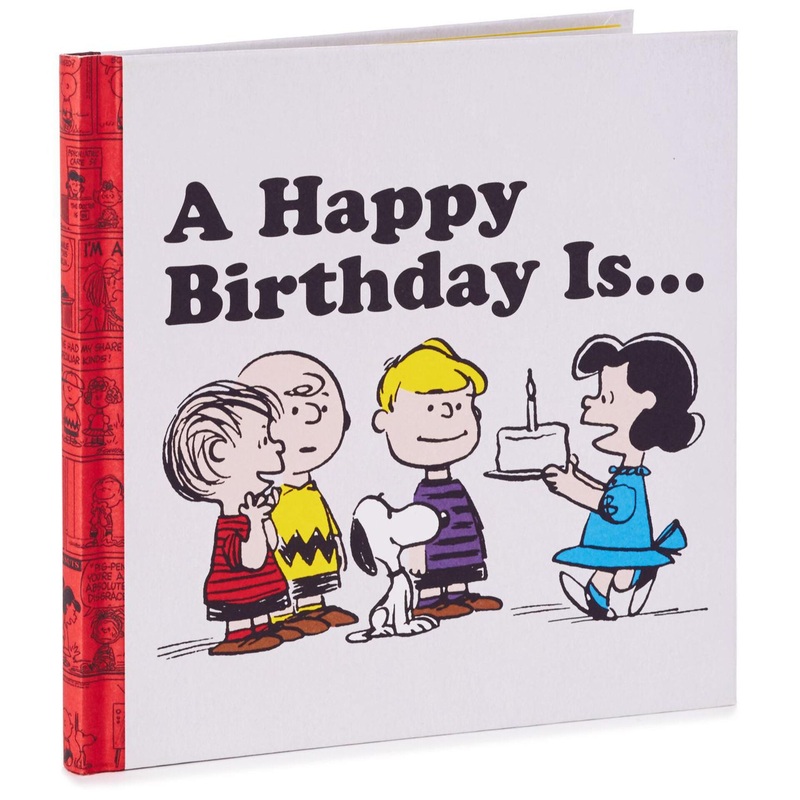 Peanuts A Happy Birthday Is Book
