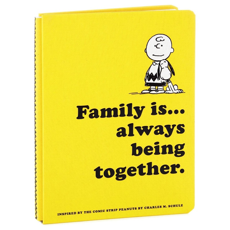 Peanuts Family Is Always Being Together Book
