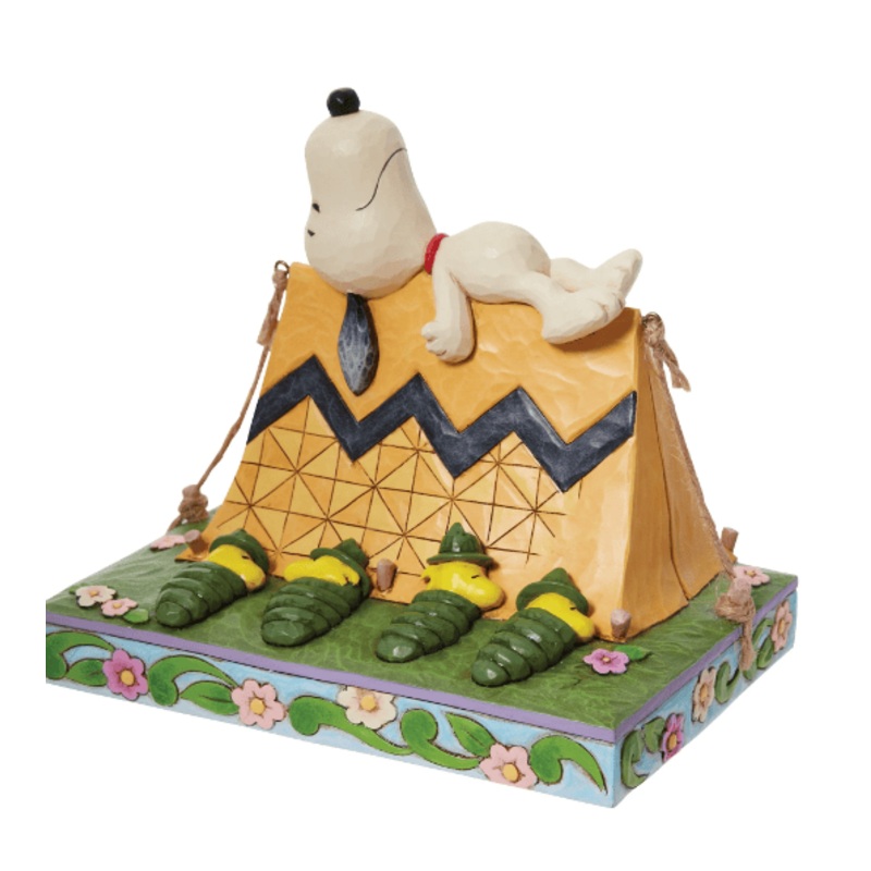 Snoopy & Woodstock Camping