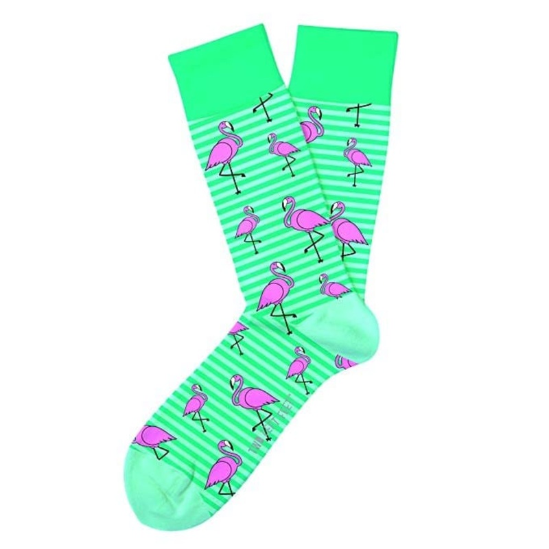 Teal & Pink Funky Flamingo - Small