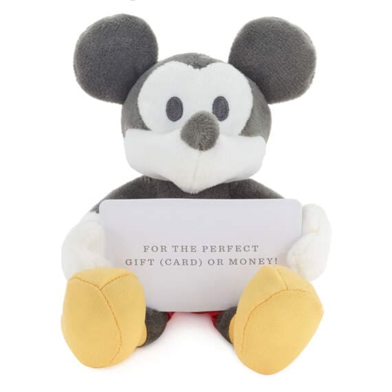 Disney Mickey Mouse Plush Gift Card Holder