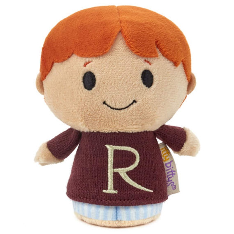 Harry Potter Ron in Blue R Sweater Plush