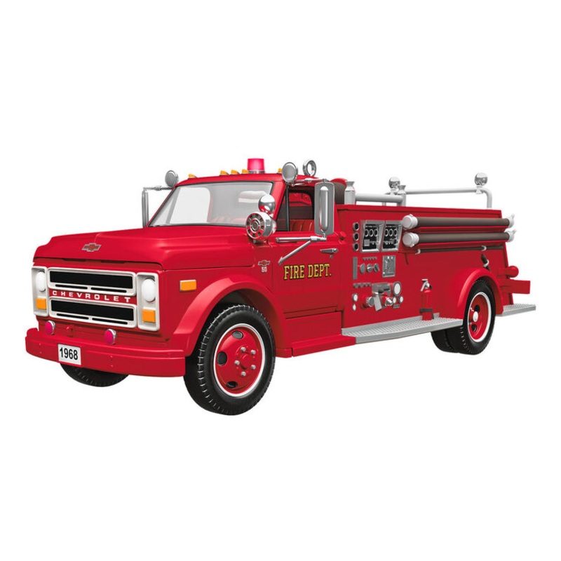 Fire Brigade 1968 Chevrolet Fire Engine 2025 Ornament With Light