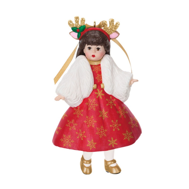 Madame Alexander Deer Santa Ornament