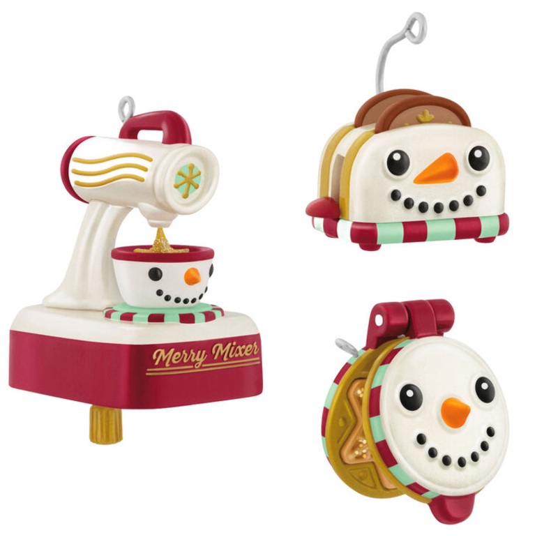 Mini Cooking Up Christmas Ornaments, Set of 3