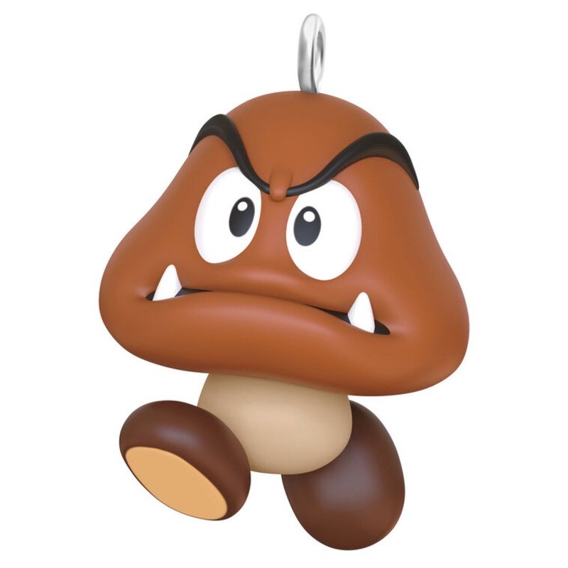 Mini Nintendo Super Mario Goomba Ornament, 1"