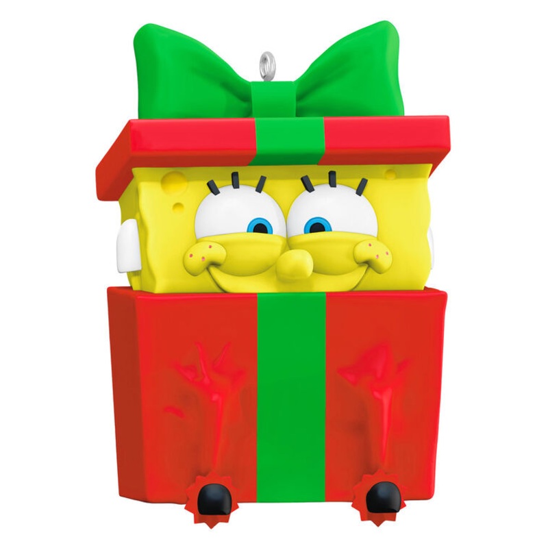 Nickelodeon SpongeBob SquarePants Sponge-Boxed for Christmas Ornament