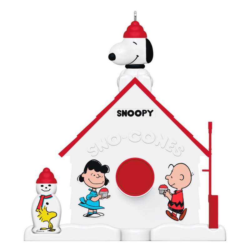 The Peanuts Gang 75th Anniversary Sno-Cones With Friends Ornament