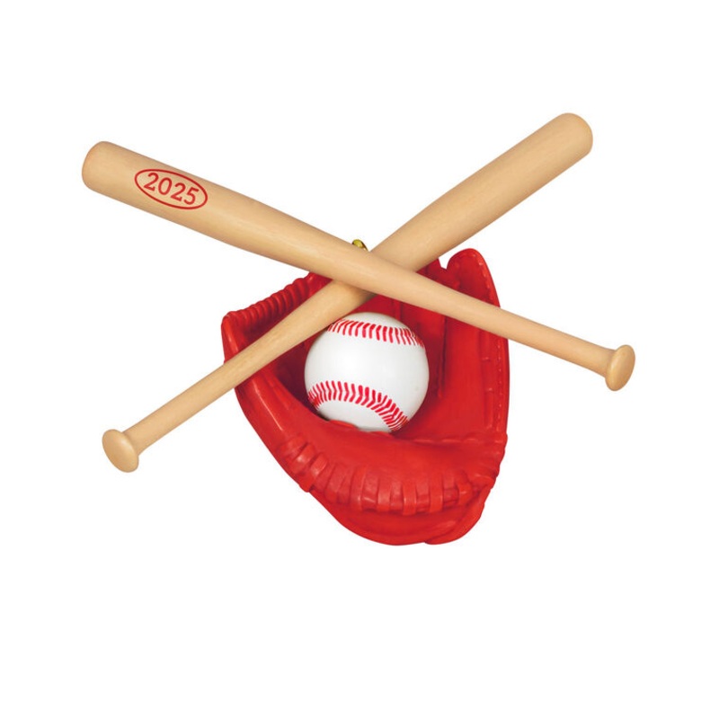 Baseball Star 2025 Ornament