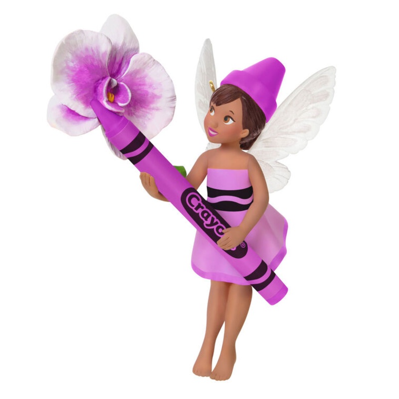 Crayola Orchid Fairy Ornament