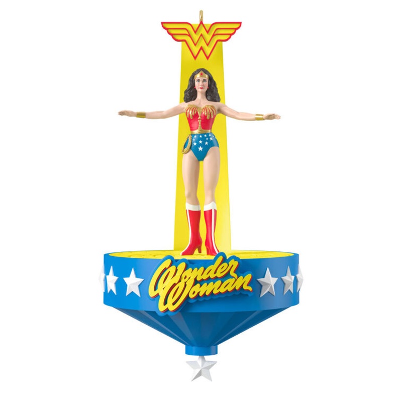 DC Wonder Woman Musical Ornament With Motion